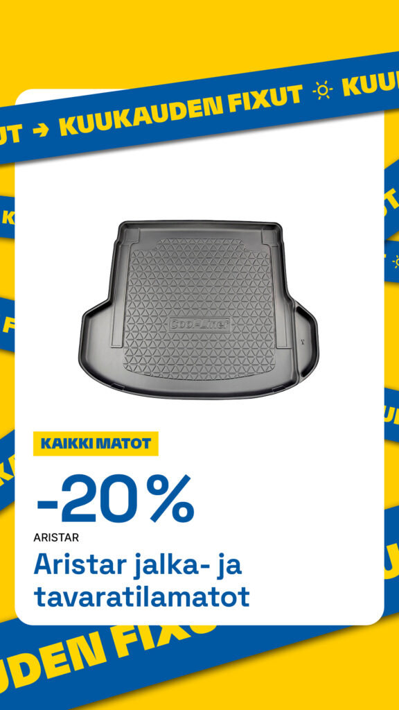 Aristar merkkiset matot -20%