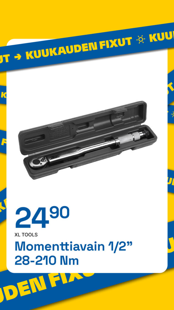 MOMENTTIAVAIN 1/2" 28-210NM